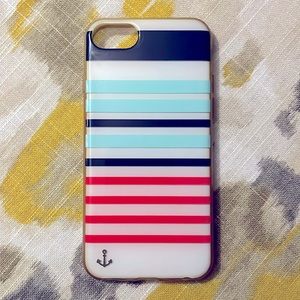 Stripes & anchor iPhone 7/8 Case